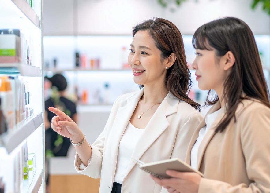 リテール職の働く環境イメージ